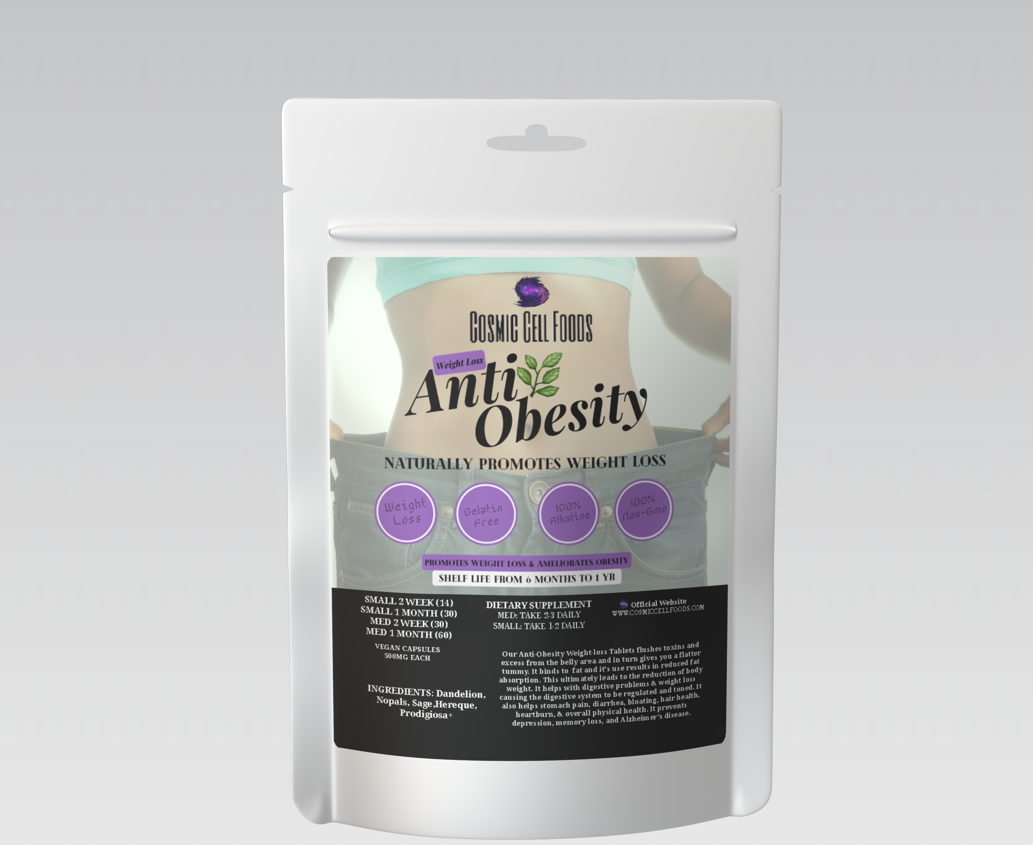 [HOLIDAY SPECIAL] Anti-Obesity Weight Loss Cellular Cleanse Package | Natural Weight Loss | No Side Effects | Burn Fat Fast