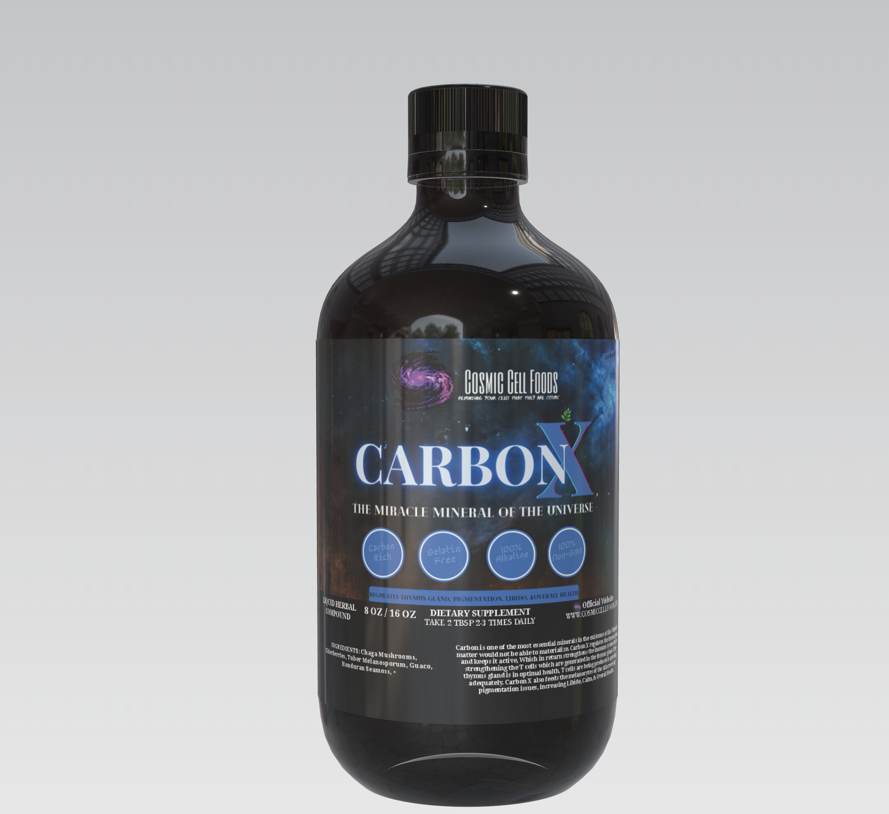 Carbon X (Thymus, Pigmentation, Relaxation & Nerve) Regulator