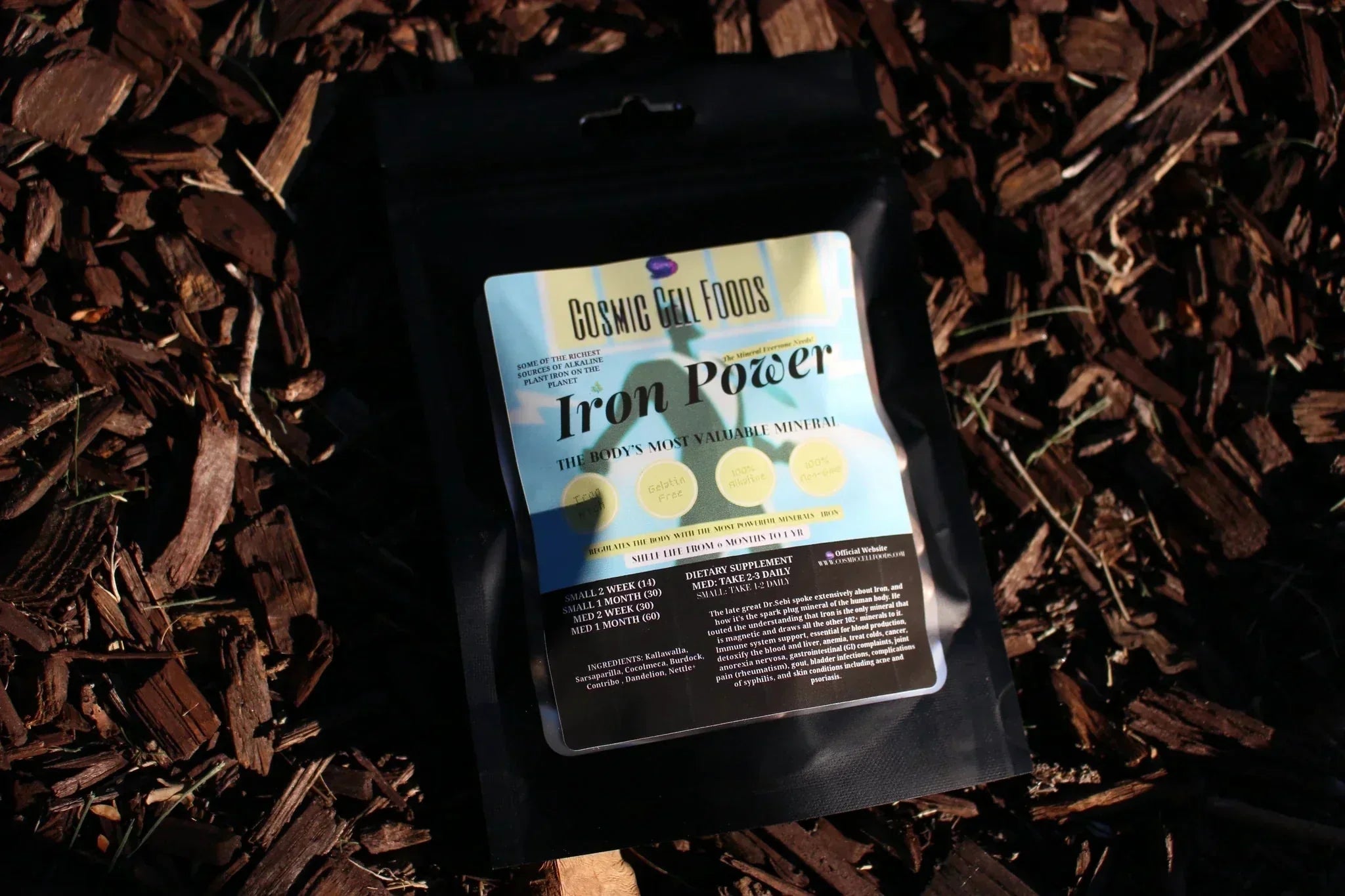 [HOLIDAY DEALS 90% OFF] IRON POWER BUNDLE - FAST ACTING ENERGY & BLOOD PURIFICATION - The Cosmic Chef