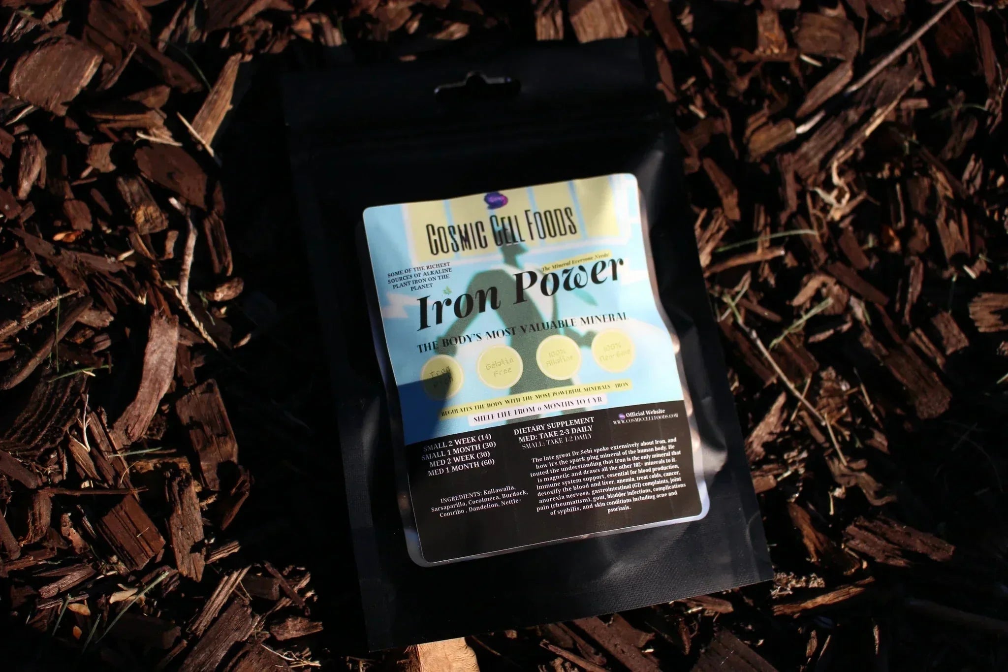IRON POWER BUNDLE - FAST ACTING ENERGY & BLOOD PURIFICATION - The Cosmic Chef